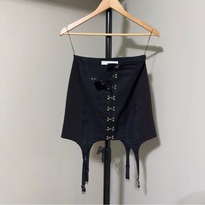 DION LEE corset garter skirt Sz 6